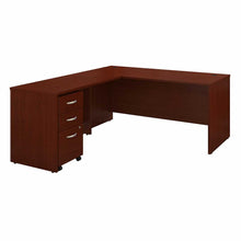 Load image into Gallery viewer, 66W L Shaped Desk with 48W Return and Mobile File Cabinet
