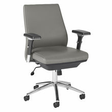 Load image into Gallery viewer, Mid Back Leather Executive Office Chair
