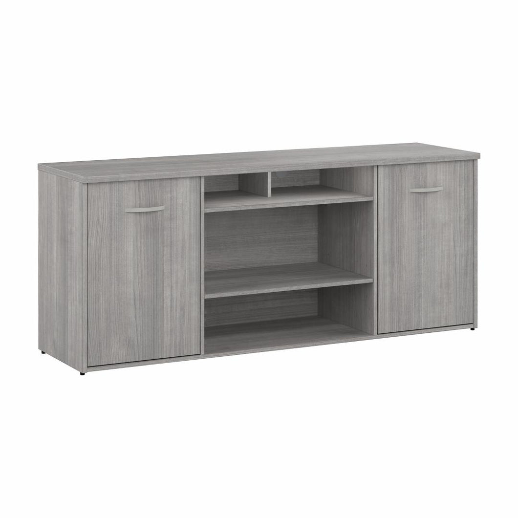 72W Office Storage Cabinet with Doors and Shelves
