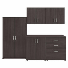 Load image into Gallery viewer, 92W 5 Piece Modular Storage Set with Floor and Wall Cabinets
