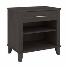 Load image into Gallery viewer, Nightstand with Drawer and Shelves
