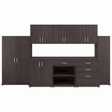 Load image into Gallery viewer, 136W 8 Piece Modular Storage Set with Floor and Wall Cabinets
