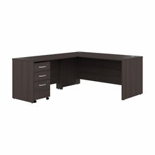 Load image into Gallery viewer, 66W x 30D L-Shaped Desk with 3 Drawer Mobile File Cabinet
