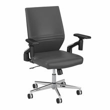 Load image into Gallery viewer, Mid Back Leather Office Chair
