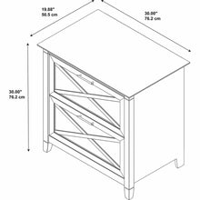 Load image into Gallery viewer, 2 Drawer Lateral File Cabinet
