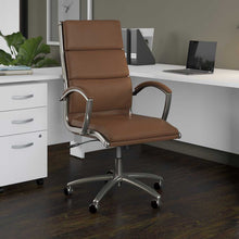 Load image into Gallery viewer, High Back Leather Executive Office Chair
