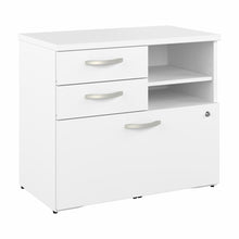 Load image into Gallery viewer, Office Storage Cabinet with Drawers and Shelves
