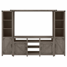 Load image into Gallery viewer, 65W Farmhouse TV Stand with Shelves Entertainment Center
