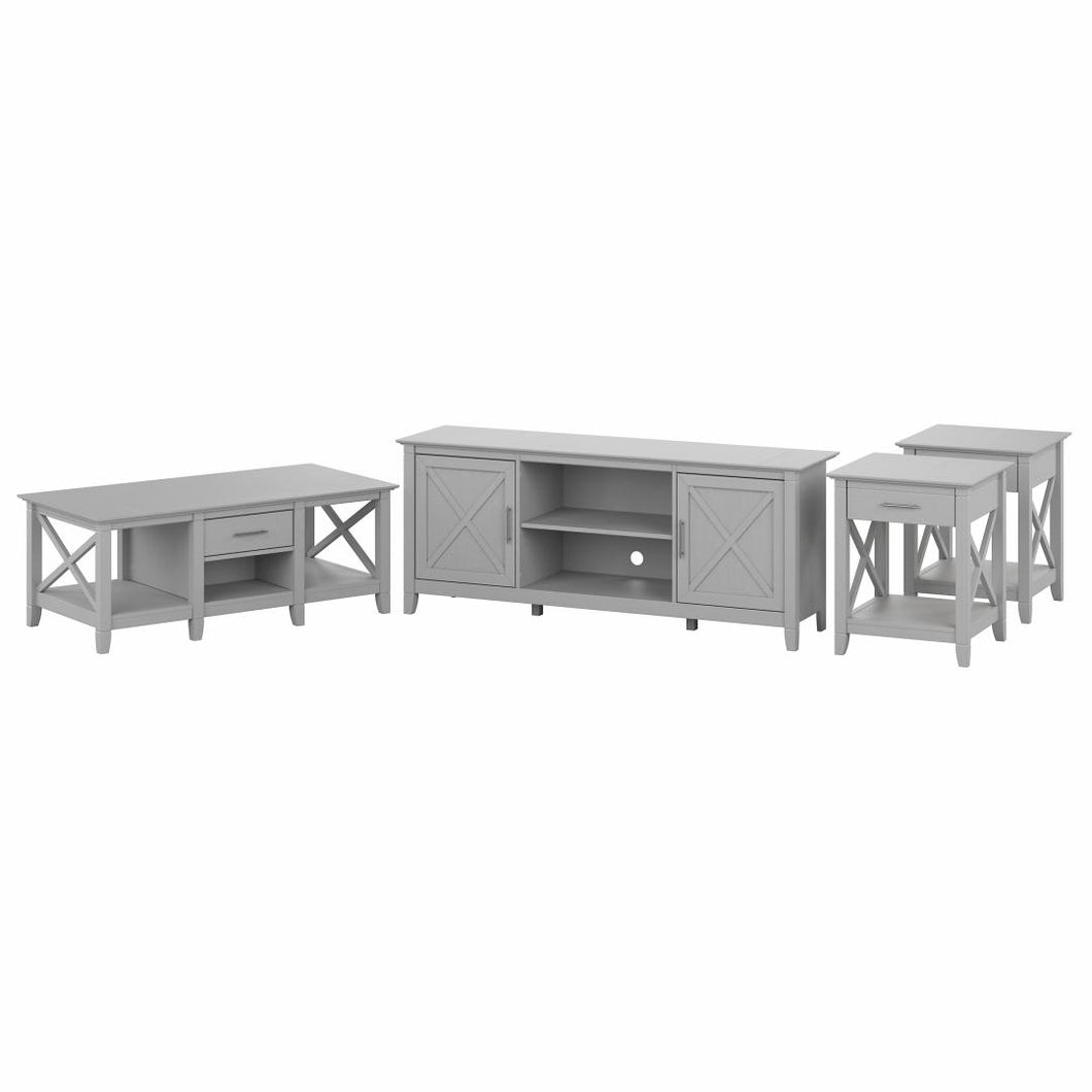 TV Stand for 70 Inch TV with Coffee Table and End Tables