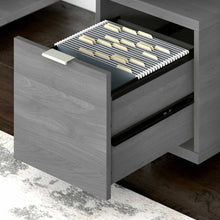 Load image into Gallery viewer, 60W Computer Desk with Hutch, Lateral File Cabinet and Bookcase
