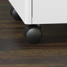 Load image into Gallery viewer, 3 Drawer Mobile File Cabinet - Assembled
