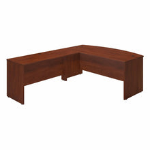 Load image into Gallery viewer, 72W x 36D Bow Front L Shaped Desk with 60W Return
