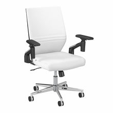Load image into Gallery viewer, Mid Back Leather Office Chair
