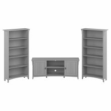 Load image into Gallery viewer, TV Stand for 70 Inch TV with 5 Shelf Bookcases

