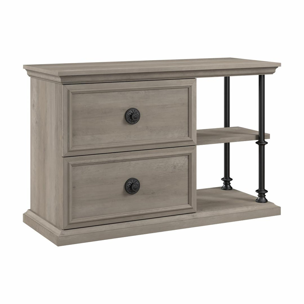 Lateral File Cabinet with Shelves