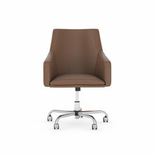 Load image into Gallery viewer, Mid Back Leather Box Chair

