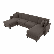Load image into Gallery viewer, 131W Sectional Couch with Double Chaise Lounge
