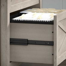 Load image into Gallery viewer, 48W Writing Desk with 2 Drawer Lateral File Cabinet
