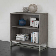 Load image into Gallery viewer, 2 Shelf Bookcase Cabinet

