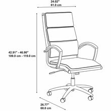 Load image into Gallery viewer, High Back Leather Executive Office Chair
