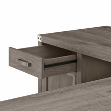 Load image into Gallery viewer, 60W L Shaped Desk with Lateral File Cabinet and 5 Shelf Bookcase
