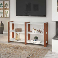 Load image into Gallery viewer, Scandinavian Style Console Table with Shelves
